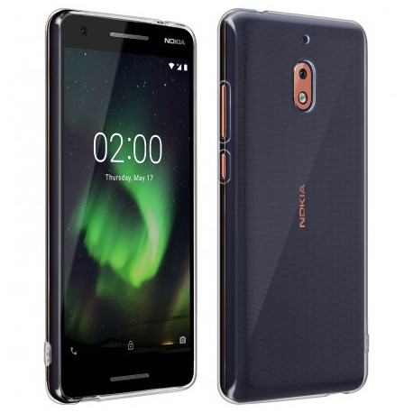 Coque silicone transparente pour Nokia 2