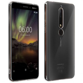 Coque silicone transparente pour Nokia 6.1