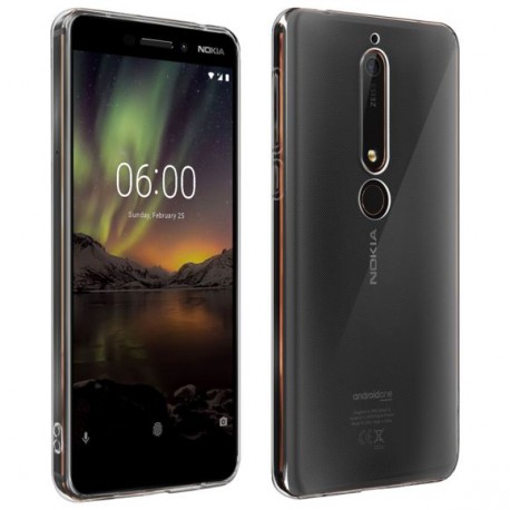 Coque silicone transparente pour Nokia 2.1