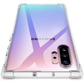 Coque silicone transparente antichoc pour Samsung Note 10 