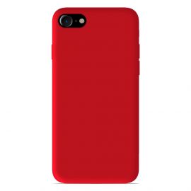 Coque silicone gel pour Iphone 7 Plus rouge