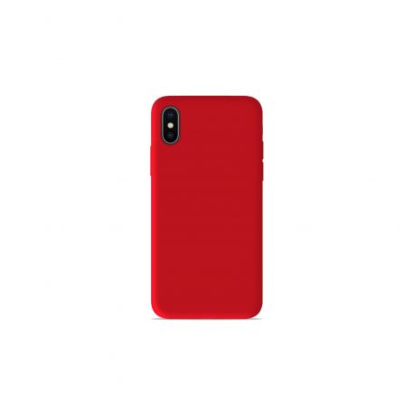 Coque silicone gel pour Iphone XS Max rouge