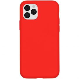 Coque silicone gel pour Iphone 11 Pro Max rouge