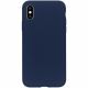 Coque silicone gel pour Iphone X/XS bleu foncé