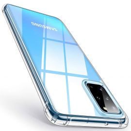 Coque silicone transparente antichoc pour Samsung S20 Plus