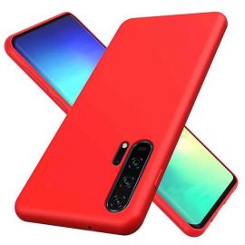 Coque silicone gel pour Huawei Nova 5T rouge