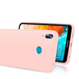 Coque silicone gel pour Huawei Y6 2019 rose foncé