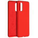 Coque silicone gel pour Samsung S20 rouge