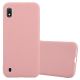 Coque silicone gel pour Samsung A10 rose