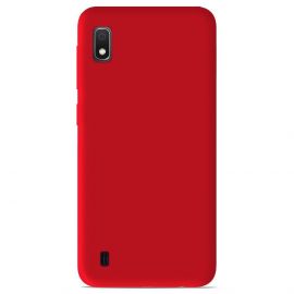 Coque silicone gel pour Samsung A10 rouge