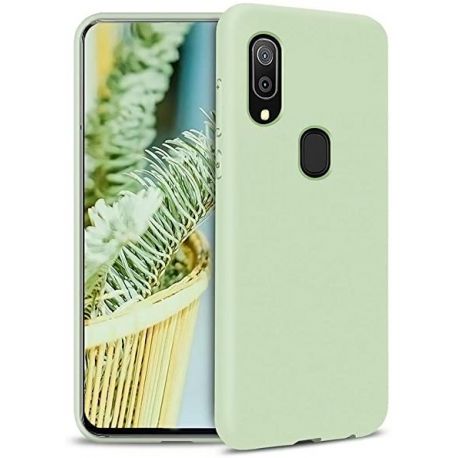 Coque silicone gel pour Samsung A10 verte