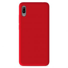 Coque silicone gel pour Huawei Y6 2019 rouge