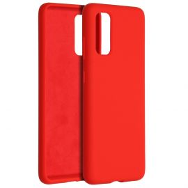 Coque silicone gel pour Samsung S10 Plus rouge