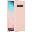 Coque silicone gel pour Samsung S10 Plus rose