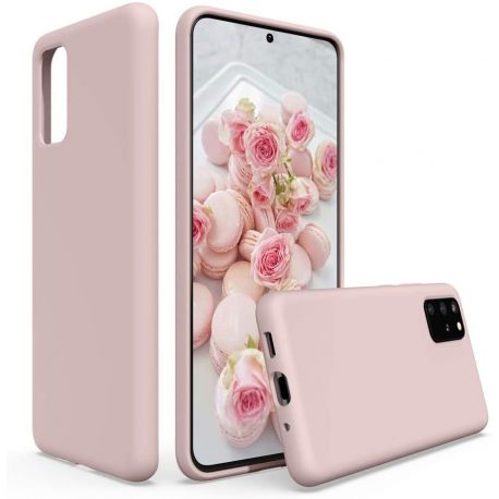 Coque silicone gel pour Samsung S20 Plus rose