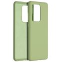 Coque silicone gel pour Samsung S20 Plus verte