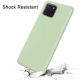 Coque silicone gel pour Samsung Note 10 verte