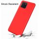 Coque silicone gel pour Samsung Note 10 rouge