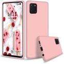 Coque silicone gel pour Samsung Note 10 rose