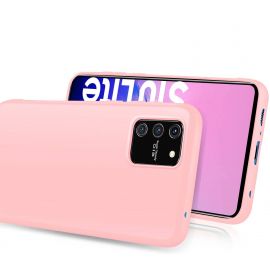 Coque silicone gel pour Samsung S10 Lite rose