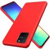 Coque silicone gel pour Samsung S10 Lite rouge