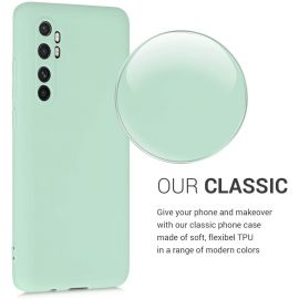 Coque silicone gel pour Xiaomi MI 10 verte