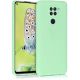 Coque silicone gel pour Xiaomi Redmi Note 9 Pro verte