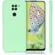 Coque silicone gel pour Xiaomi Redmi Note 9 Pro verte