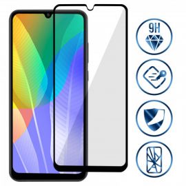 Film verre trempé pour Huawei Y6S intégral noir