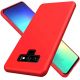 Coque silicone gel pour Samsung Note 8 rouge