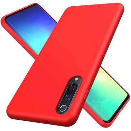 Coque silicone gel pour Xiaomi MI9 Lite Rouge