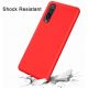 Coque silicone gel pour Xiaomi MI9 Lite Rouge