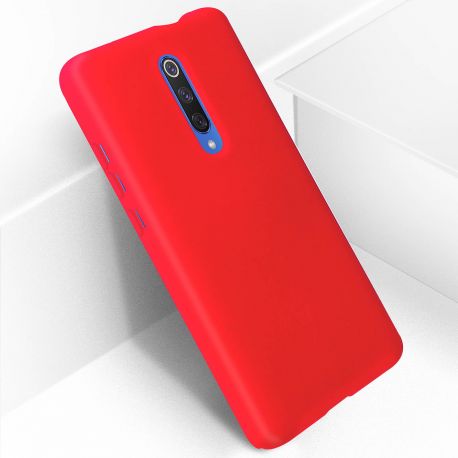 Coque silicone gel pour Xiaomi MI9 Pro Rouge