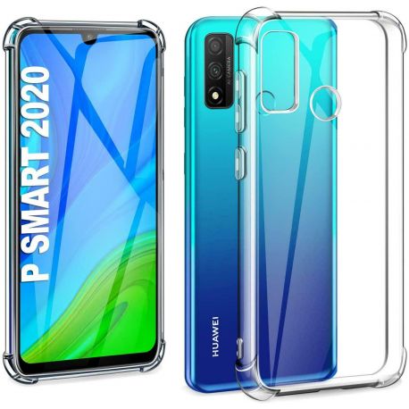 Coque silicone transparente antichoc pour Huawei Psmart 2020