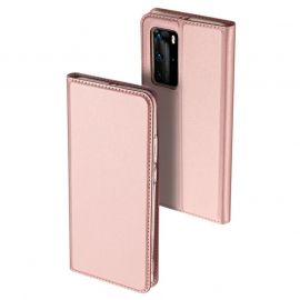 Etui pochette pour Huawei P40 Lite E rose Dux Ducis