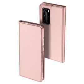 Etui pochette pour Huawei P40 rose Dux Ducis