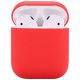 Coque silicone rouge pour AirPods 1 / 2