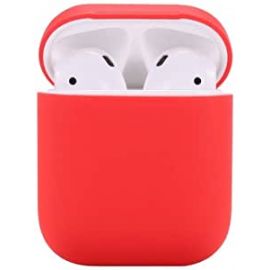 Coque silicone rouge pour AirPods 1 / 2