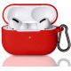 Coque silicone rouge pour AirPods Pro