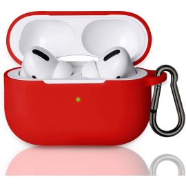 Coque silicone rouge pour AirPods Pro