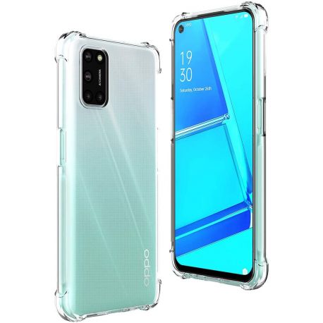 Coque silicone transparente antichoc pour Oppo A52