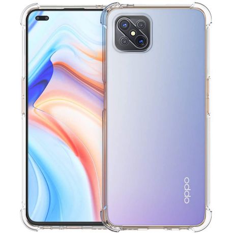 Coque silicone transparente antichoc pour Oppo Reno 4Z 5G