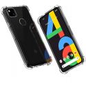 Coque silicone transparente antichoc pour Google Pixel 4