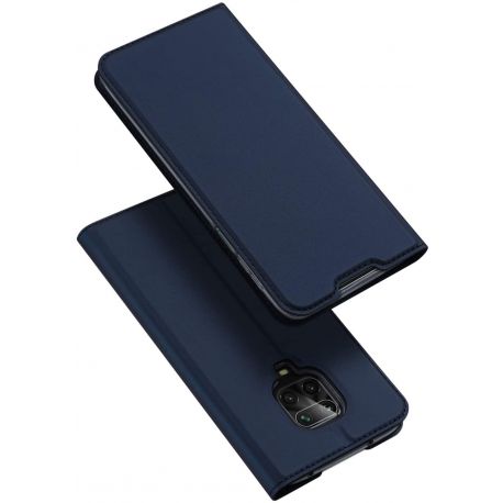 Etui pochette pour Xiaomi Redmi Note 9 Pro bleu Dux Ducis