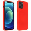 Coque silicone gel pour Iphone 12 Pro rouge