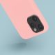 Coque silicone gel pour Iphone 12 Pro Max rose saumon