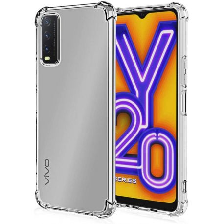 Coque pour Vivo Y20 silicone transparente antichoc