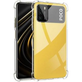 Coque silicone transparente antichoc pour Poco M3