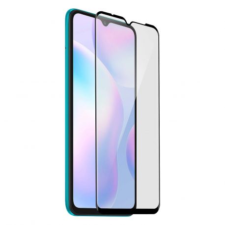 Film verre trempé pour Xiaomi Redmi 9A intégral noir