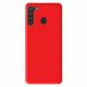 Coque silicone gel pour Samsung A20 rouge